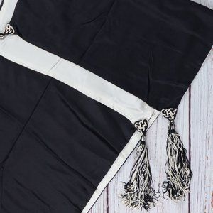 VTG NWT OSCAR DE LA RENTA Reversible Silk Wrap…